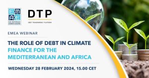 EMEA Webinar: The role of debt in climate finance for the Mediterranean and Africa
